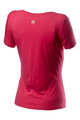 CASTELLI футболка з коротким рукавом - LOGO W LADY - рожевий