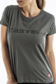 CASTELLI футболка з коротким рукавом - SPRINTER LADY - сірий