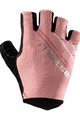 CASTELLI рукавички без пальців - DOLCISSIMA 2 LADY - ružová/čierna