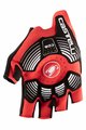 CASTELLI рукавички без пальців - ROSSO CORSA PRO V - червоний