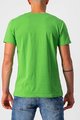 CASTELLI футболка з коротким рукавом - SPRINTER TEE - зелений