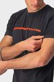 CASTELLI футболка з коротким рукавом - VENTAGLIO TEE - чорний
