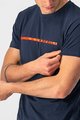 CASTELLI футболка з коротким рукавом - VENTAGLIO TEE - modrá
