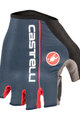 CASTELLI рукавички - CIRCUITO - помаранчевий/синій