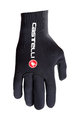 CASTELLI рукавички з довгими пальцями - DILUVIO C - чорний/червоний