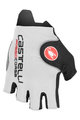 CASTELLI рукавички без пальців - ROSSO CORSA PRO - білі