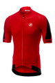 CASTELLI джерсі з коротким рукавом - VOLATA 2.0 - чорний/червоний