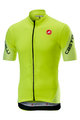 CASTELLI джерсі з коротким рукавом - ENTRATA 3.0 - жовтий