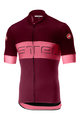 CASTELLI джерсі з коротким рукавом - PROLOGO VI - фіолетовий/рожевий
