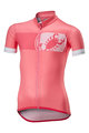 CASTELLI джерсі з коротким рукавом - FUTURE RACER KIDS - рожевий