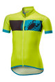 CASTELLI джерсі з коротким рукавом - FUTURE RACER KIDS - жовтий