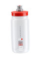 фляга - FLY 550 ml  - червоний/прозорий