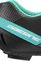 GAERNE велосипедне взуття - CARBON TORNADO LADY - чорний/світло-блакитний