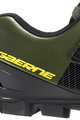 GAERNE велосипедне взуття - LASER MTB - čierna/zelená
