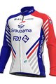 ALÉ зимова футболка з довгим рукавом - GROUPAMA FDJ 20 WNT - червоний/білі/синій