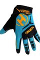 HAVEN рукавички з довгими пальцями - DEMO LONG - помаранчевий/синій