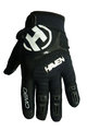 HAVEN рукавички з довгими пальцями - DEMO LONG - чорний/білі