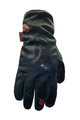 HAVEN рукавички з довгими пальцями - KINGSIZE WINTER - чорний/червоний