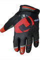 HAVEN рукавички з довгими пальцями - SINGLETRAIL LONG - червоний/чорний