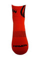 HAVEN класичні шкарпетки - LITE SILVER NEO - чорний/червоний