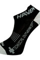 HAVEN шкарпетки щиколотки - SNAKE SILVER NEO - білі/чорний