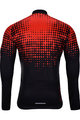 HOLOKOLO зимова футболка з довгим рукавом - INFRARED WINTER  - червоний/чорний