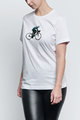 NU. BY HOLOKOLO футболка з коротким рукавом - BEHIND BARS - білі/зелений