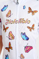HOLOKOLO джерсі з коротким рукавом - BUTTERFLIES KIDS - білі/багатоколірний