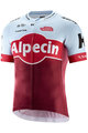 KATUSHA SPORTS джерсі з коротким рукавом - KATUSHA ALPECIN 2018 - бордо/світло-блакитний