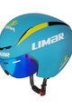 LIMAR шолом - SPEED KING - жовтий/світло-блакитний