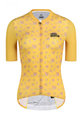 MONTON джерсі з коротким рукавом - PURPLEFLORAL YELLOW - жовтий