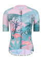 MONTON джерсі з коротким рукавом - FLAMINGO LADY - рожевий/білі
