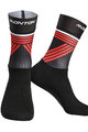 MONTON класичні шкарпетки - GREFFIO - червоний/чорний