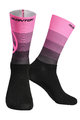 Monton шкарпетки - VALLS - рожевий/чорний