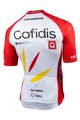 NALINI джерсі з коротким рукавом - COFIDIS 2020 - червоний/білі