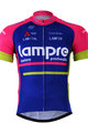 джерсі з коротким рукавом - LAMPRE 2017 - рожевий/синій