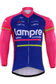 літній трикотаж з довгим рукавом - LAMPRE 2017 SUMMER - синій/рожевий