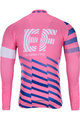 BONAVELO зимова футболка з довгим рукавом - EDUCATION F. '20 WNT - синій/рожевий