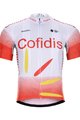 BONAVELO джерсі з коротким рукавом - COFIDIS 2020 - білі/червоний