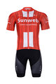 BONAVELO джерсі з коротким рукавом і шорти - SUNWEB 2020 - чорний/червоний