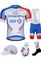 BONAVELO мега набори - GROUPAMA FDJ 2020 - білі/червоний/синій
