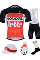 BONAVELO мега набори - LOTTO SOUDAL 2020 - червоний/чорний/білі