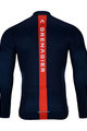 BONAVELO зимова футболка з довгим рукавом - INEOS 2021 WINTER - чорний/синій