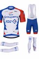 BONAVELO мега набори - GROUPAMA FDJ 2021 - biela/modrá/červená