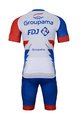 BONAVELO джерсі з коротким рукавом і шорти - GROUPAMA FDJ 2022 - синій/білі/червоний