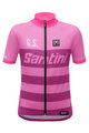 SANTINI джерсі з коротким рукавом - 365GS KIDS - рожевий