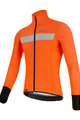 SANTINI подовжена куртка - VEGA H2O - чорний/помаранчевий