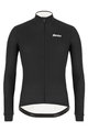 SANTINI зимова футболка з довгим рукавом - COLORE WINTER - чорний