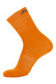 SANTINI класичні шкарпетки - WOOL - oranžová