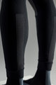 SANTINI довгі штани з підтяжками - VEGA GRIDO WINTER - šedá/čierna